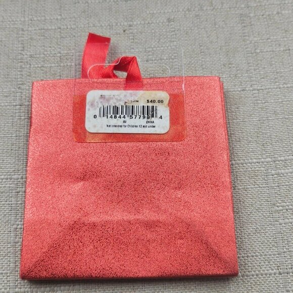 Women Necklace Double Heart Pendant Fashion Jewelry Pure Silver Plated Gift Bag - Picture 9 of 10